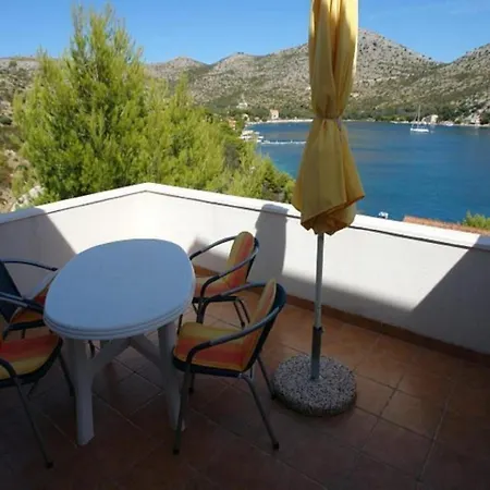 Marijana - Portorus - Comfort One Bedroom With Terrace A... 아파트 Skrivena Luka